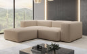Designer Ecksofa Snug Mini in Bouclé