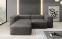 Designer Ecksofa Snug Mini in Samt