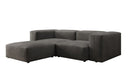 Designer Ecksofa Snug Mini in Samt