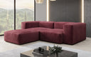 Designer Ecksofa Snug Mini in Samt
