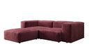 Designer Ecksofa Snug Mini in Samt