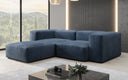 Designer Ecksofa Snug Mini in Samt