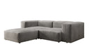 Designer Ecksofa Snug Mini in Samt