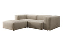 Designer Ecksofa Snug Mini in Samt