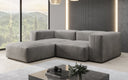 Designer Ecksofa Snug Mini in Samt
