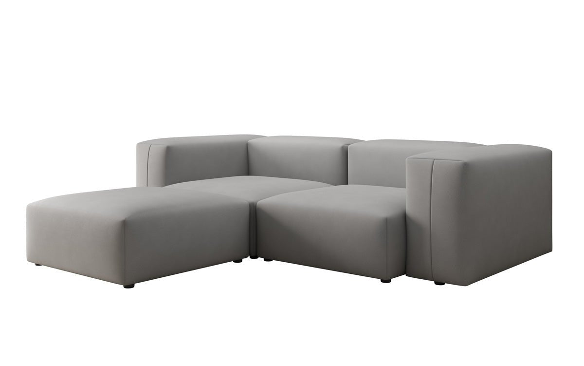 Designer-hoekbank Snug Mini in Stof