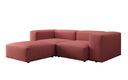 Designer-hoekbank Snug Mini in Stof