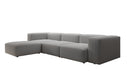 Designer Ecksofa Snug in Bouclé