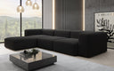 Designer Ecksofa Snug in Bouclé