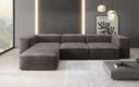 Designer hoekbank Snug in Fluweel