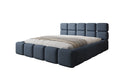 Designer gestoffeerd bed Matilda Stof met opbergruimte