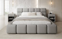 Designer gestoffeerd bed Matilda Stof met opbergruimte