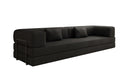 Designer Sofa Lazy 3 Sitzer XXL in Bouclé