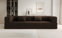 Designer Sofa Lazy 3 Sitzer XXL in Bouclé