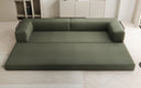 Designer Sofa Lazy 3 Sitzer XXL in Bouclé
