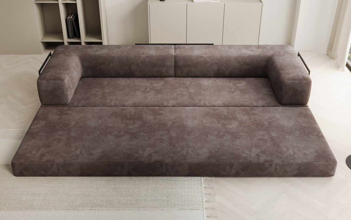 Designer Sofa Lazy 3-zits XXL in Corduroy