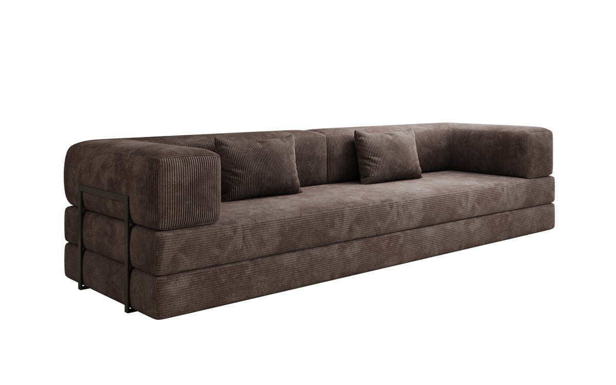 Designer Sofa Lazy 3-zits XXL in Corduroy