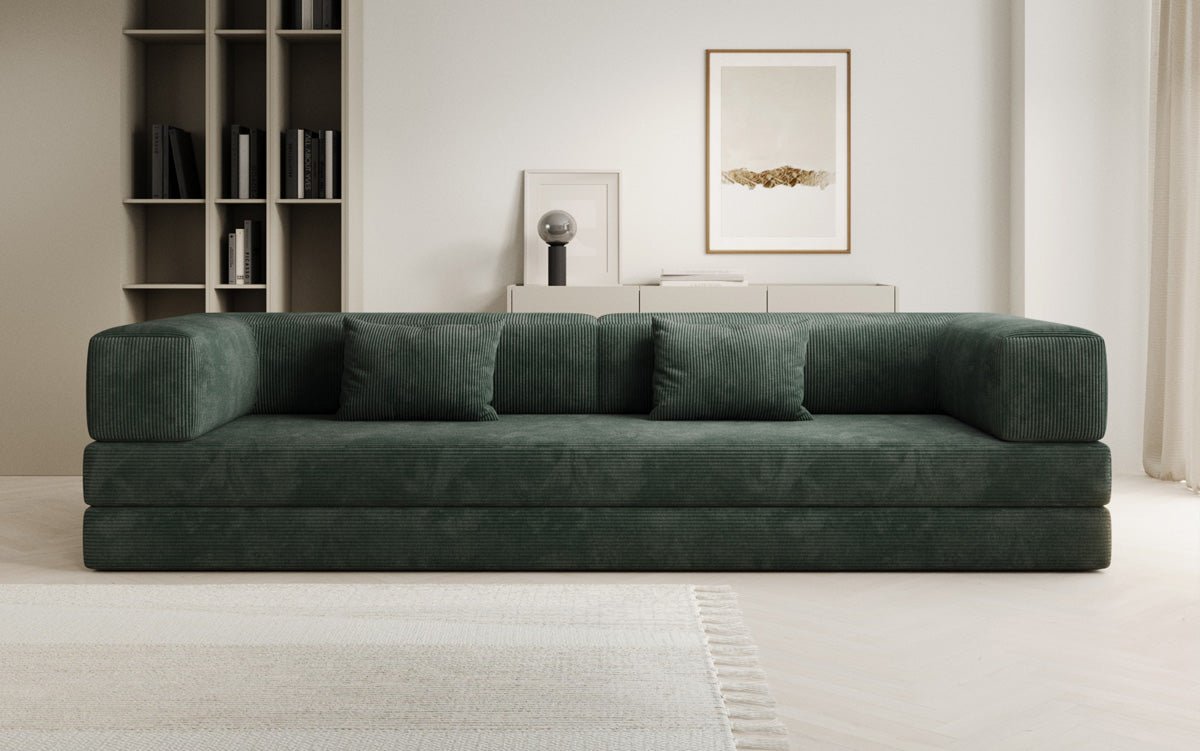 Designer Sofa Lazy 3-zits XXL in Corduroy