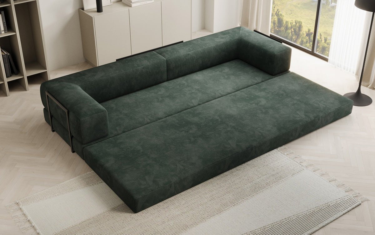 Designer Sofa Lazy 3-zits XXL in Corduroy