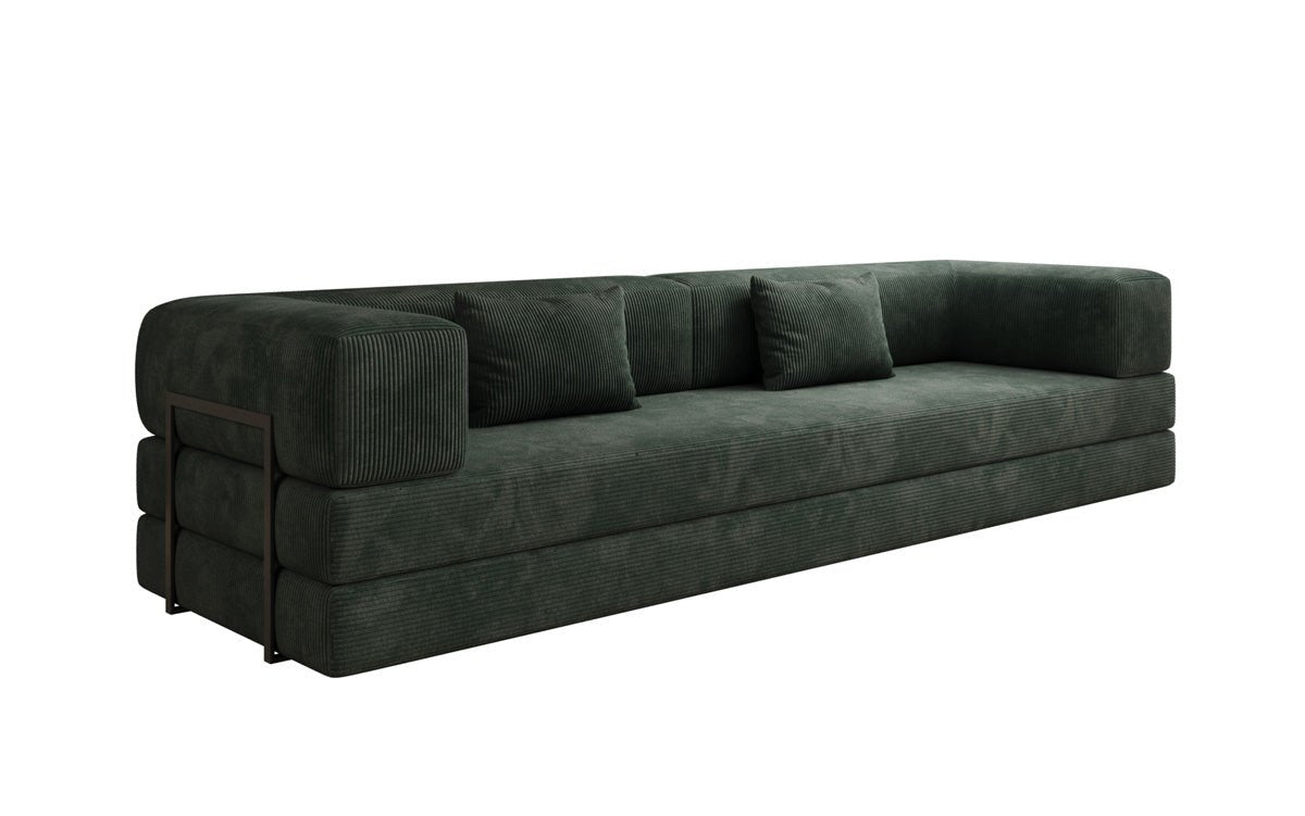 Designer Sofa Lazy 3-zits XXL in Corduroy