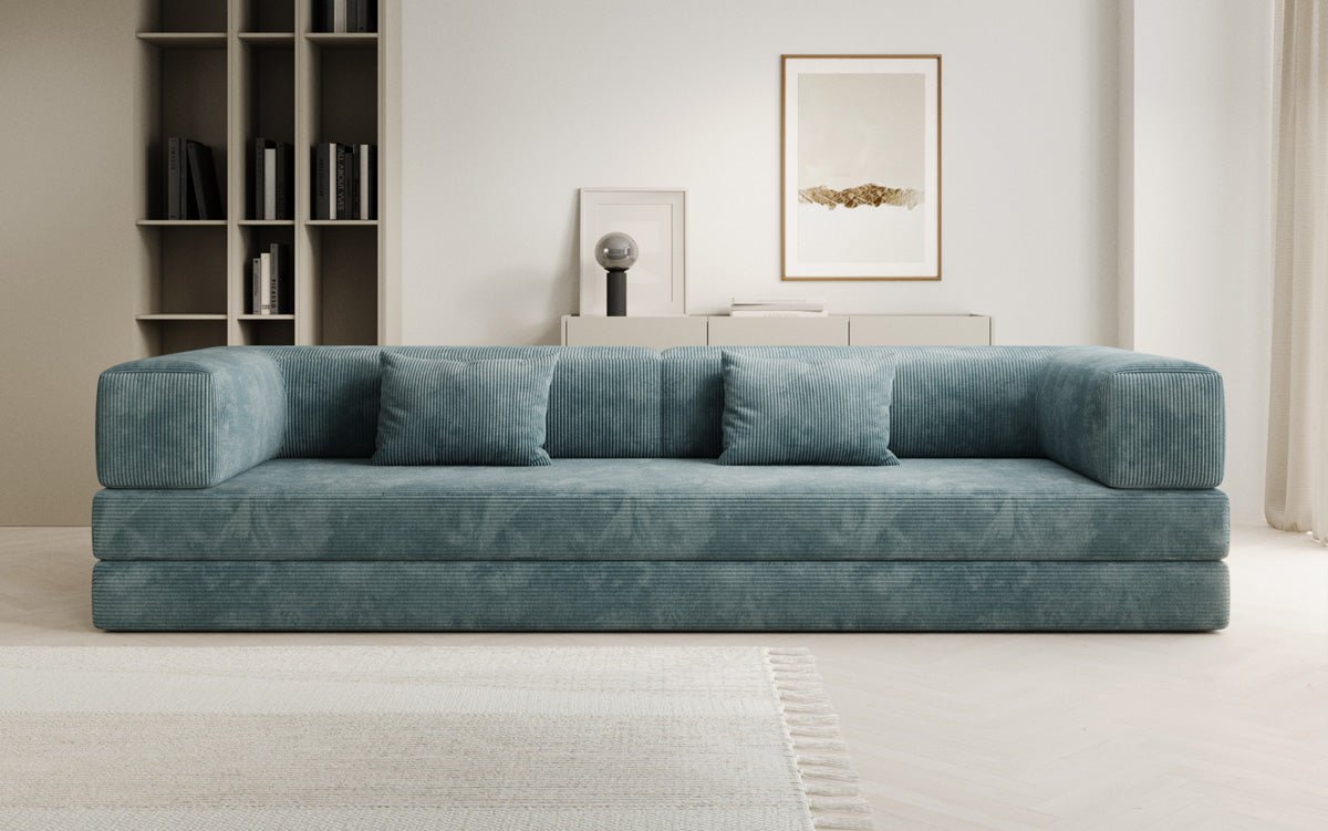 Designer Sofa Lazy 3-zits XXL in Corduroy