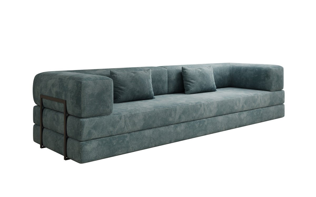 Designer Sofa Lazy 3-zits XXL in Corduroy