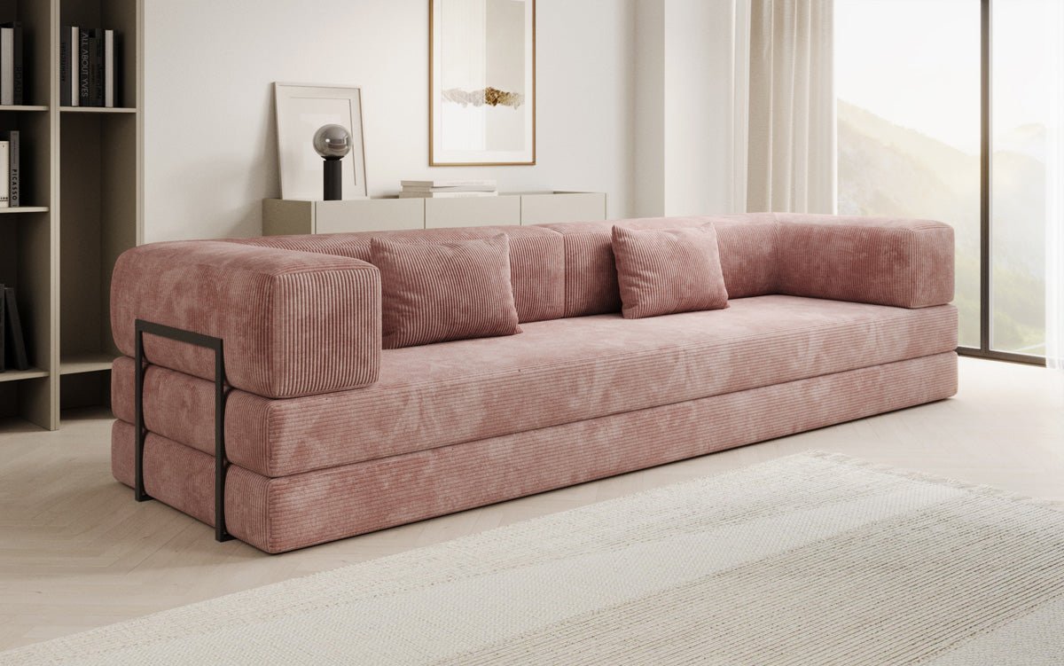 Designer Sofa Lazy 3-zits XXL in Corduroy
