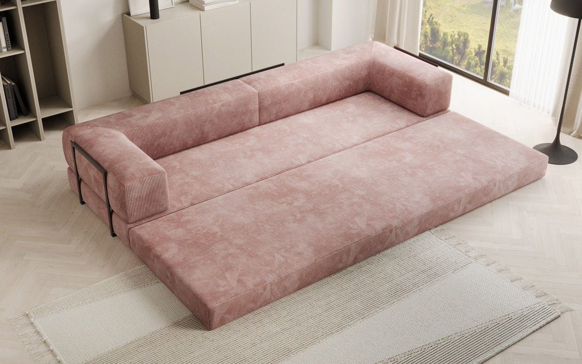 Designer Sofa Lazy 3-zits XXL in Corduroy