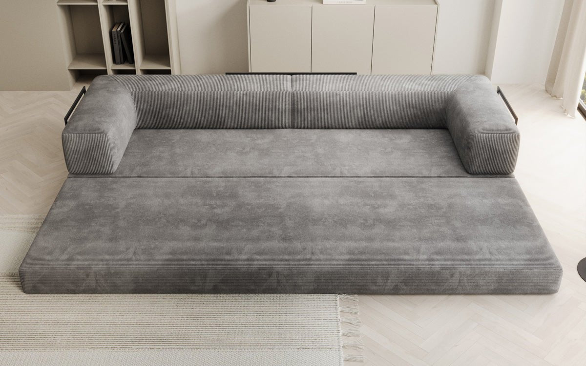 Designer Sofa Lazy 3-zits XXL in Corduroy