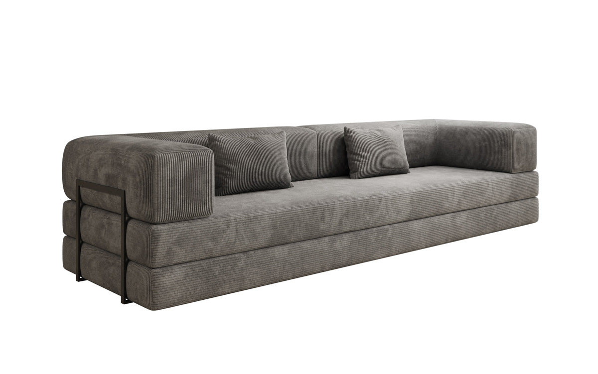 Designer Sofa Lazy 3-zits XXL in Corduroy
