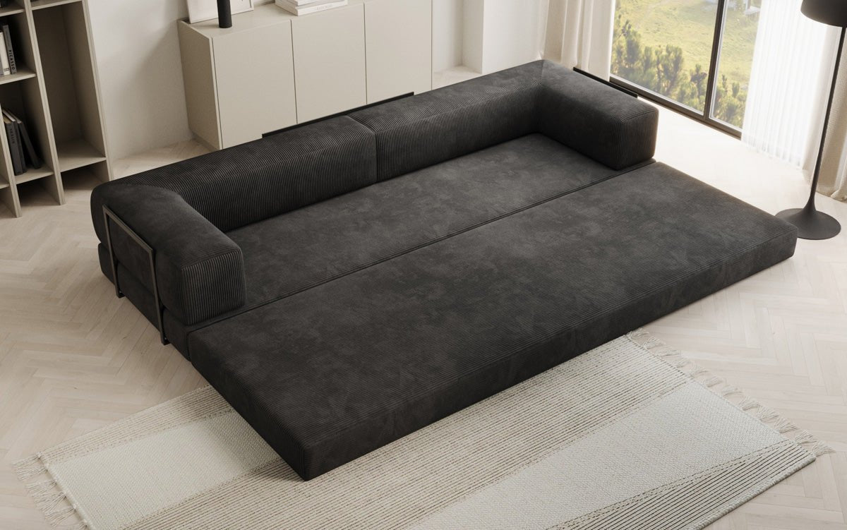 Designer Sofa Lazy 3-zits XXL in Corduroy