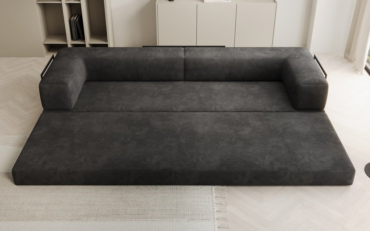 Designer Sofa Lazy 3-zits XXL in Corduroy