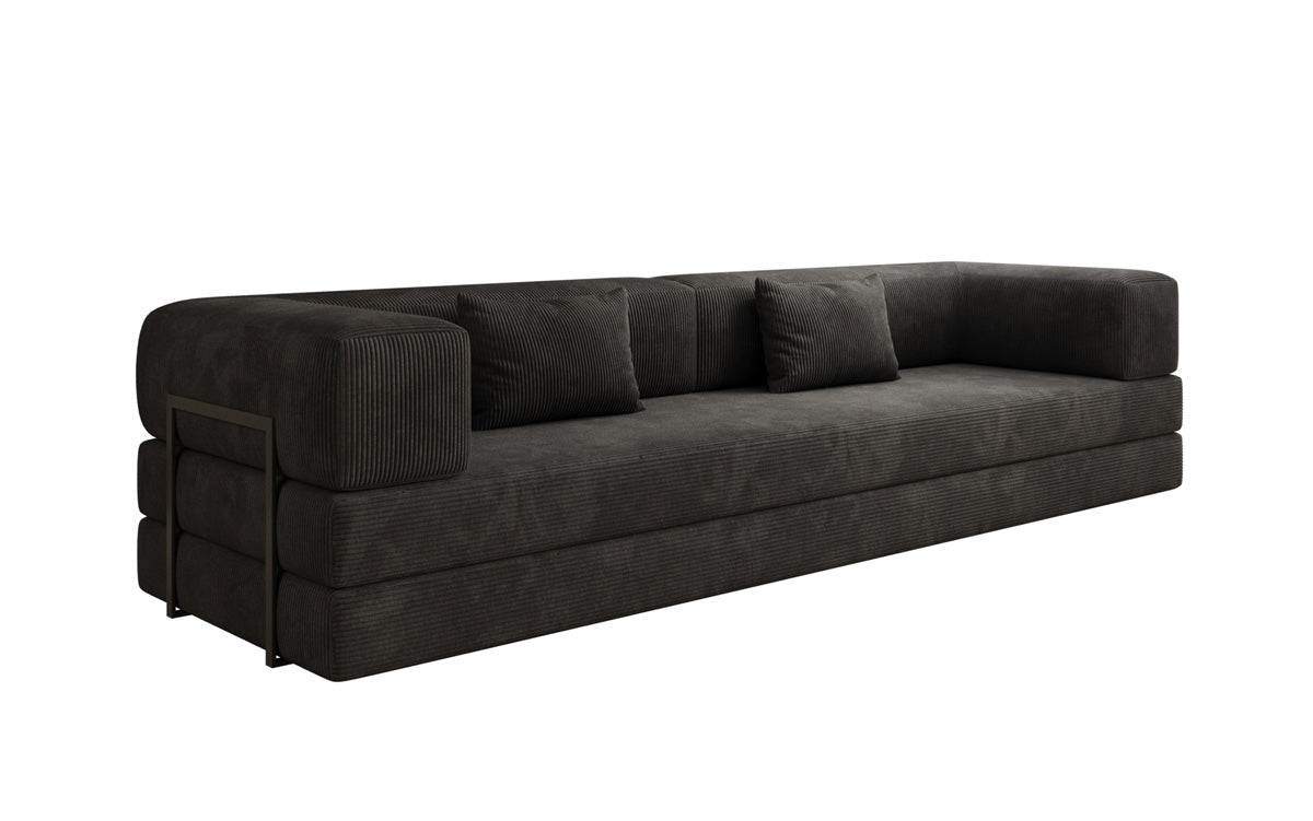 Designer Sofa Lazy 3-zits XXL in Corduroy