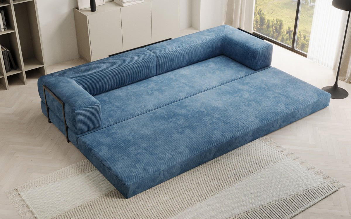 Designer Sofa Lazy 3-zits XXL in Corduroy