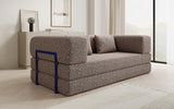 Designer Sofa Lazy 3 Sitzer im Wildmuster