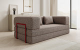 Designer Sofa Lazy 3 Sitzer im Wildmuster