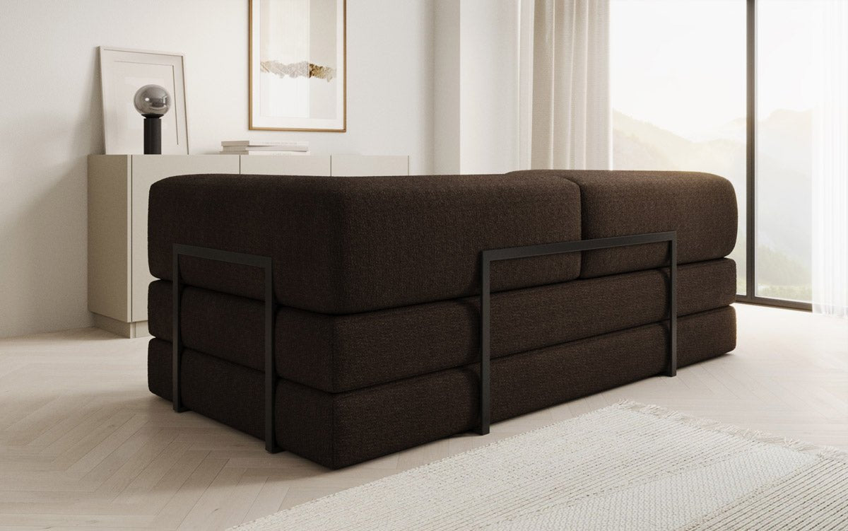 Canapé design Lazy 3 places en Bouclé