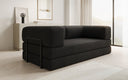 Designer Sofa Lazy 3 Sitzer in Bouclé