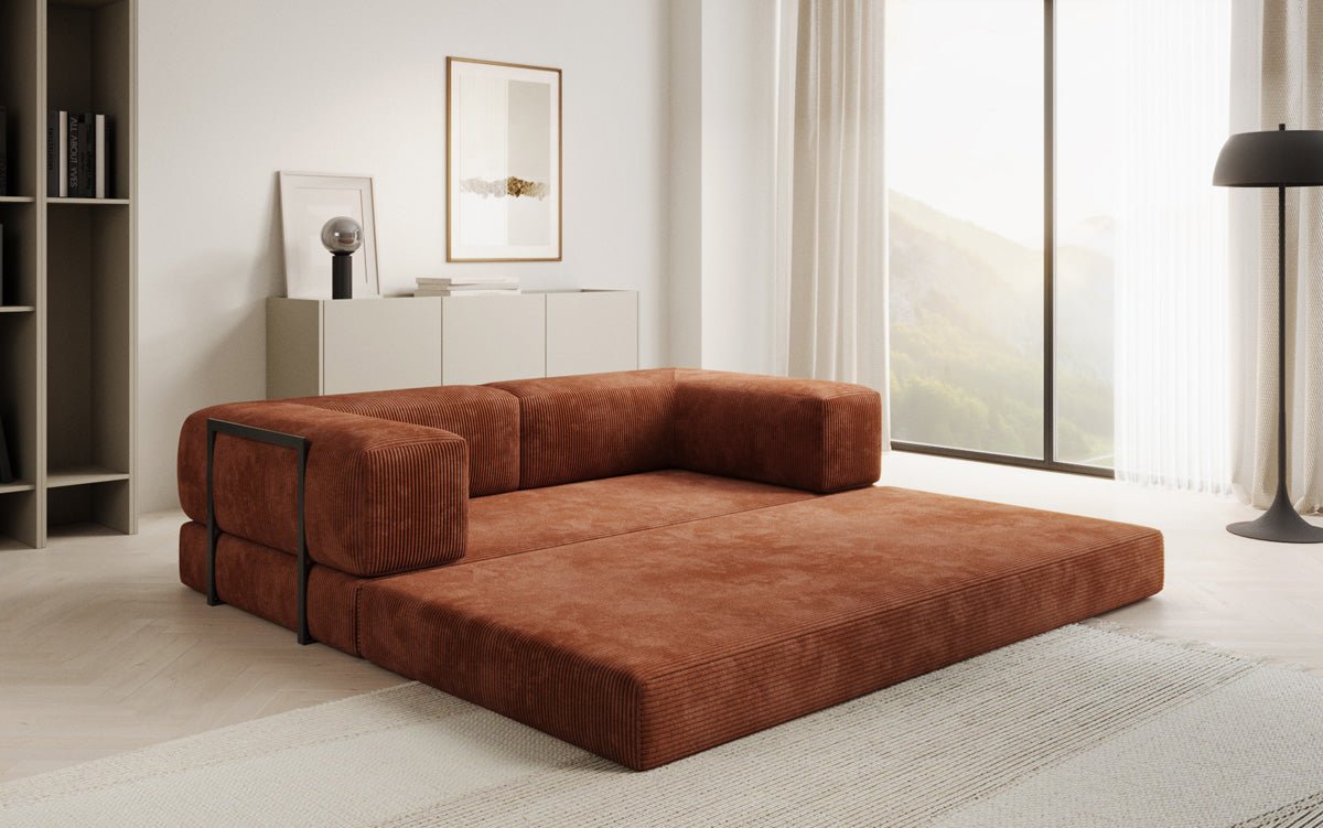 Designer Sofa Lazy 3 Sitzer in Cord