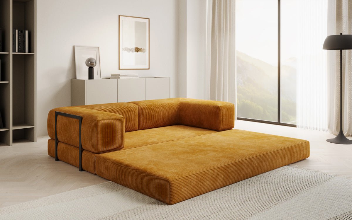 Designer Sofa Lazy 3 Sitzer in Cord
