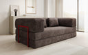 Designer Sofa Lazy 3 Sitzer in Cord