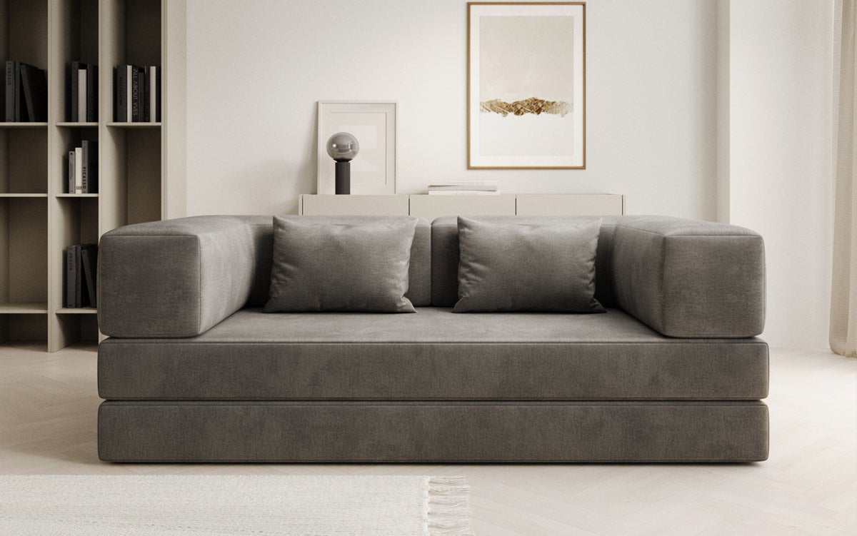 Designer Sofa Lazy 3-zits in fluweel