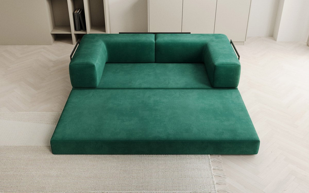Designer Sofa Lazy 3-zits in fluweel