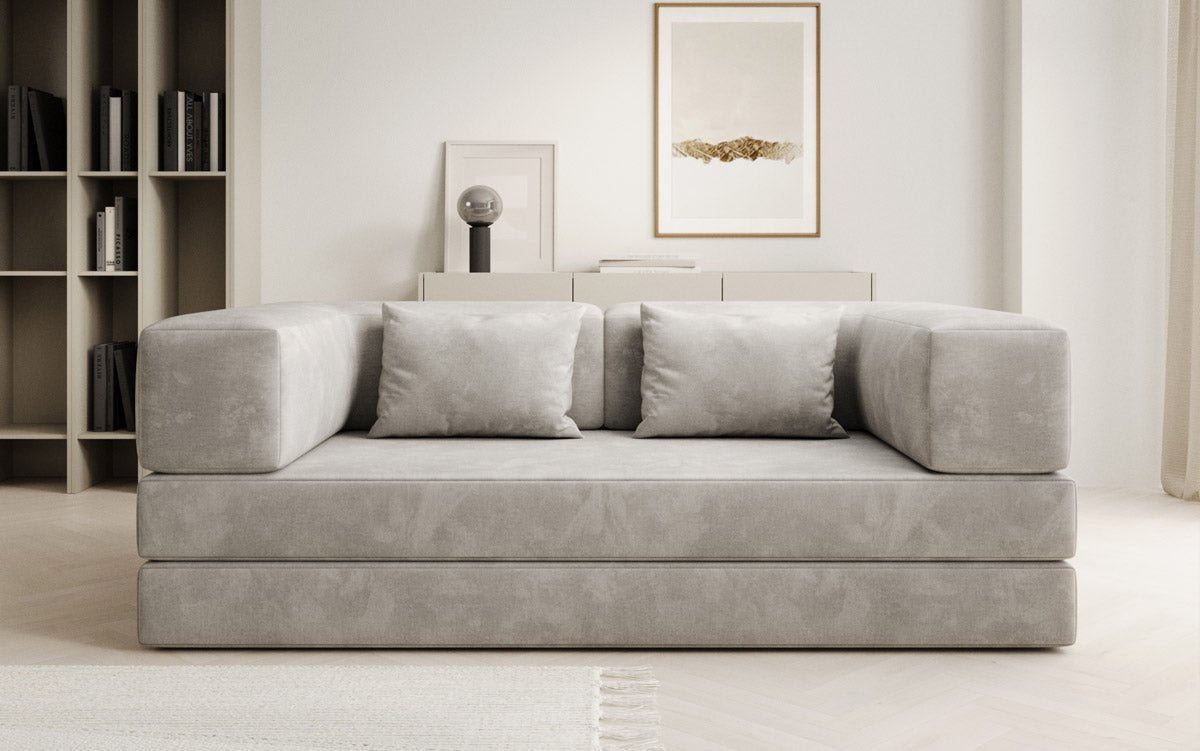 Designer Sofa Lazy 3-zits in fluweel