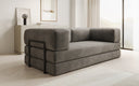 Designer Sofa Lazy 3 Sitzer in Samt