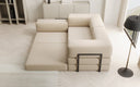 Designer Sofa Lazy L Mini in Bouclé