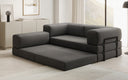 Designer Sofa Lazy L Mini in Bouclé