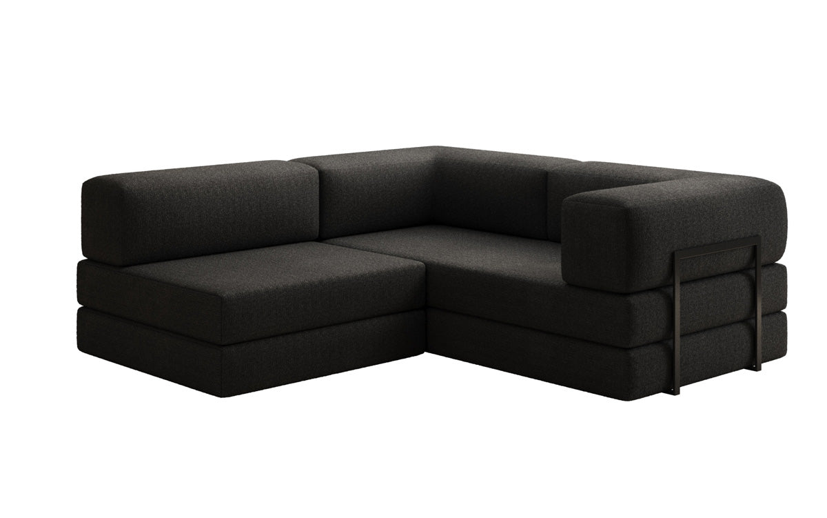 Designer Sofa Lazy L Mini in Bouclé