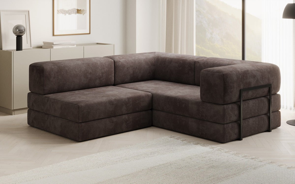 Designer Sofa Lazy L Mini in Cord