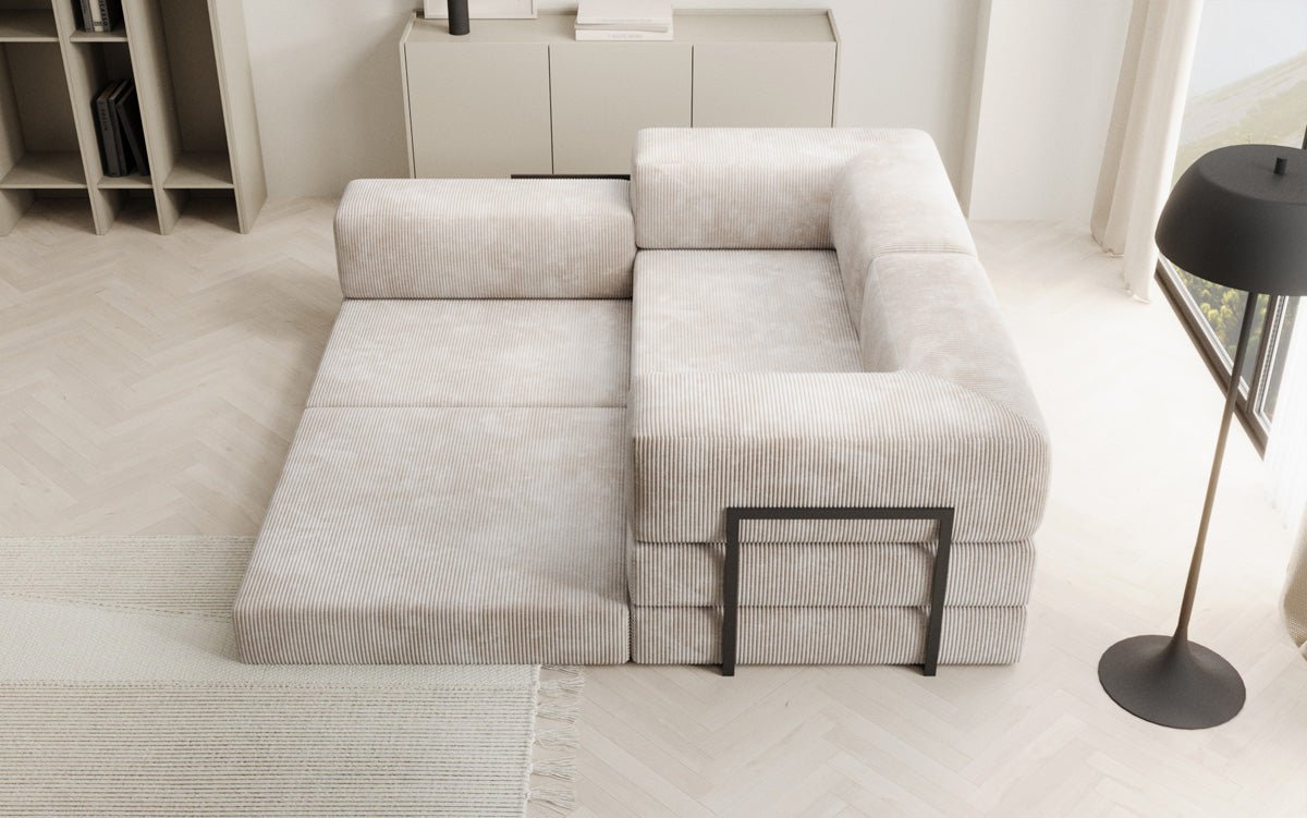 Designer Sofa Lazy L Mini in Cord